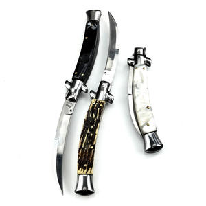 سكين جيب قابل للطي عالي الجودة للتخييم في الهواء الطلق، سكين صيد للبقاء على قيد الحياة بمقبض من الراتنج - Product Image 4