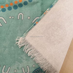 Toalha Pareo Personalizada com Design Digital Impresso OEM Toalha de Praia Turca <span class=keywords><strong>Sarong</strong></span> Toalha de Praia para Mulheres - Product Image 3