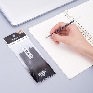 Recambios de bolígrafo Deli S768, tinta de gel negra de 0,5 mm para escribir, uso en oficina y estudiantes - Product Image 2