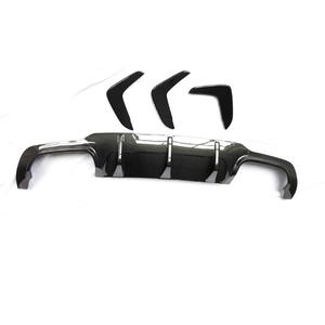Diffuseur de pare-chocs arrière en fibre de carbone <span class=keywords><strong>C63</strong></span> <span class=keywords><strong>AMG</strong></span> W204 compatible avec Mercedes-Benz Classe C <span class=keywords><strong>C63</strong></span> <span class=keywords><strong>AMG</strong></span> W204 2007-2014 - Product Image 2