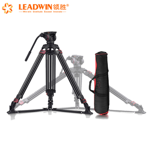 609A Professional Video Tripod Made Of Aluminium Alloy With Fluid Head Suitable For Video Camera And Dslr - Product Image 6