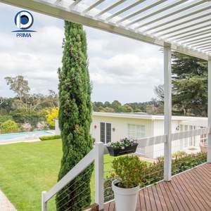 Pergola Autoportante da Giardino con Telaio in Lega di Alluminio Massiccio, Produzione Prima Custom - Product Image 6