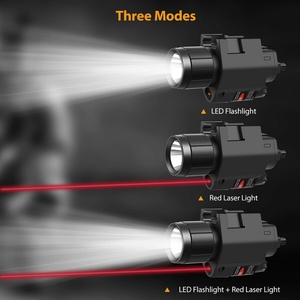 <span class=keywords><strong>Red</strong></span> Laser Sight LED đèn pin với 20 mét núi xách tay LED ánh sáng đèn flash Combo <span class=keywords><strong>Red</strong></span> Dot Laser Sight - Product Image 2