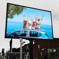 Écran led géant couleur super lumineux extérieur fixe P4.233 P6.35 P7.62 facile à installer publicité d'affichage numérique led