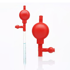 Liquid Transfer <b>Rubber</b> Pipette Filler Bulb Suction Ball For Laboratory Use - Product Image 4