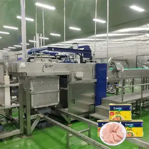 Linea di produzione automatica di carne in scatola di pollo Leadworld linea di produzione di manzo in scatola