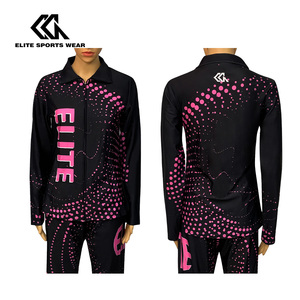 Veste Femme Active Wear Logo de l'équipe Dance Club Sports Tracksuit Cheerleading Warm up Jackets - Product Image 3