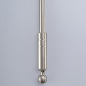 Palo de cortina de hierro barato 8mm/10mm/12mm de acero inoxidable de Metal personalizado único moderno Barra de Metal accesorios de cortina postes de Metal - Product Image 4