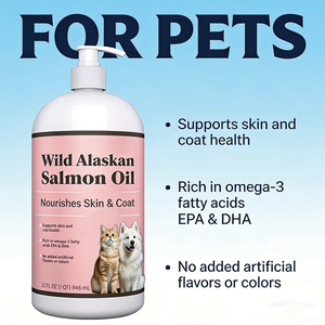 <span class=keywords><strong>Aceite</strong></span> <span class=keywords><strong>de</strong></span> Pescado <span class=keywords><strong>de</strong></span> Salmón y Pollock Silvestre <span class=keywords><strong>de</strong></span> Alaska, Omega 3, para la Salud <span class=keywords><strong>de</strong></span> la Piel, Articulaciones y Sistema Inmunológico, Grado Humano Puro, EPA DHA, para Gatos - Product Image 4