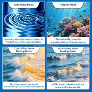 Jebao MCP Smart Cross Flow Pomp Wifi Besturing Mariene Aquarium Golwmaker met LCD Display Controller - Product Image 5