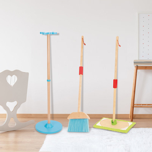 Vendita calda per bambini strumento di pulizia in legno Set giocattolo gioco più pulito pulizia pulizia interni finti giochi per bambini - Product Image 3