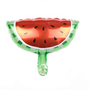 <b>Balloon</b> Wholesale Mini Size Summer Food Theme Pineapple Orange Lemon Watermelon Fruit Shape Foil <b>Balloons</b> for Party <b>Decoration</b> - Product Image 5
