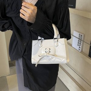 Most Popular Women's Kids Bags Girls <b>Handbag</b> Ballet Style <b>Silver</b> Versatile Fashion Single Shoulder Cross Shoulder Bag Trend - Product Image 3