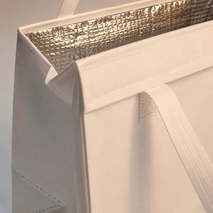 Sac isotherme personnalisé en non-tissé avec logo, sac de livraison alimentaire thermique, doublure en aluminium, réutilisable, multicolores, pour le chaud et le froid - Product Image 2