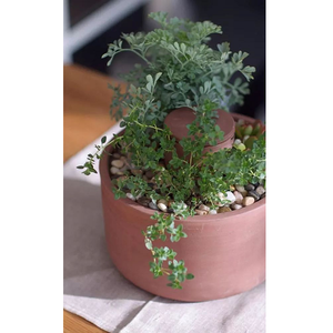 Natural Clay Terracotta Flower <b>Pots</b> Breathable <b>Plant</b> Containers Suitable <b>For</b> Herbs <b>Succulents</b> Flowers And Indoor Outdoor - Product Image 5