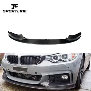 Labbro paraurti anteriore in vera fibra di carbonio adatto solo per paraurti BMW serie 4 F32 M tech 2014-2019