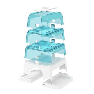New Arrivals Interactive <strong>Cat</strong> Toy Pet Feeder 3 Difficulty Levels Slow Feeder <strong>Cat</strong> Senses Food Tree - Product Image 3