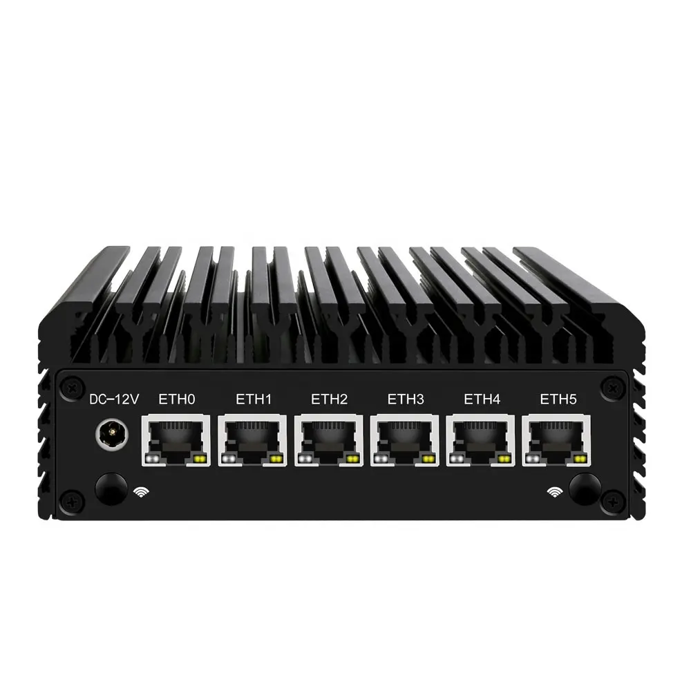 2023 Newest Desktop Computer N100 J6412 N5105 J6413 Support DP 2 HD 4K Display WIN10 LINUX RS232 Fanless Industrial Mini Pc