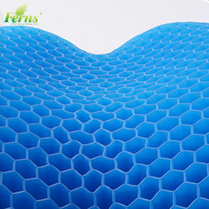 Cojín de Gel de panal cómodo para oficina y hogar, cojín de soporte Lumbar de rebote lento, cojín para respaldo de silla - Product Image 4