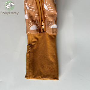 Roupas de Bebê Babylovey em Bambu para Recém-Nascidos, Logo Personalizado, Entrega Rápida, Tecido Amigo da Pele, Pijamas de Bambu com Personagens - Product Image 2