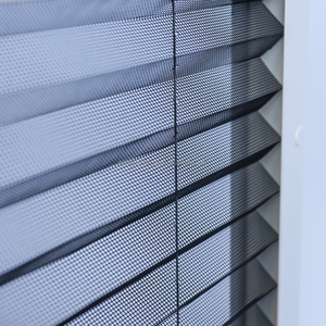 2025 nóng bán trackless xếp li lưới trượt Màn hình muỗi cửa lưới khung hợp kim nhôm cho căn hộ ngoài trời nhà bếp - Product Image 6