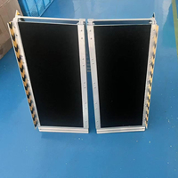 Rampa de Movilidad Plegable de Aluminio de 2 Pies, 600 LBS, Antideslizante, con Asa, Portátil, para Sillas de Ruedas y Scooters, Venta al por Mayor de Fábrica