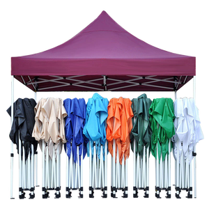 Tenda Pieghevole Personalizzabile 10X10 con Telaio in Acciaio Rivestito in PVC per Fiere Commerciali e Matrimoni - Product Image 3