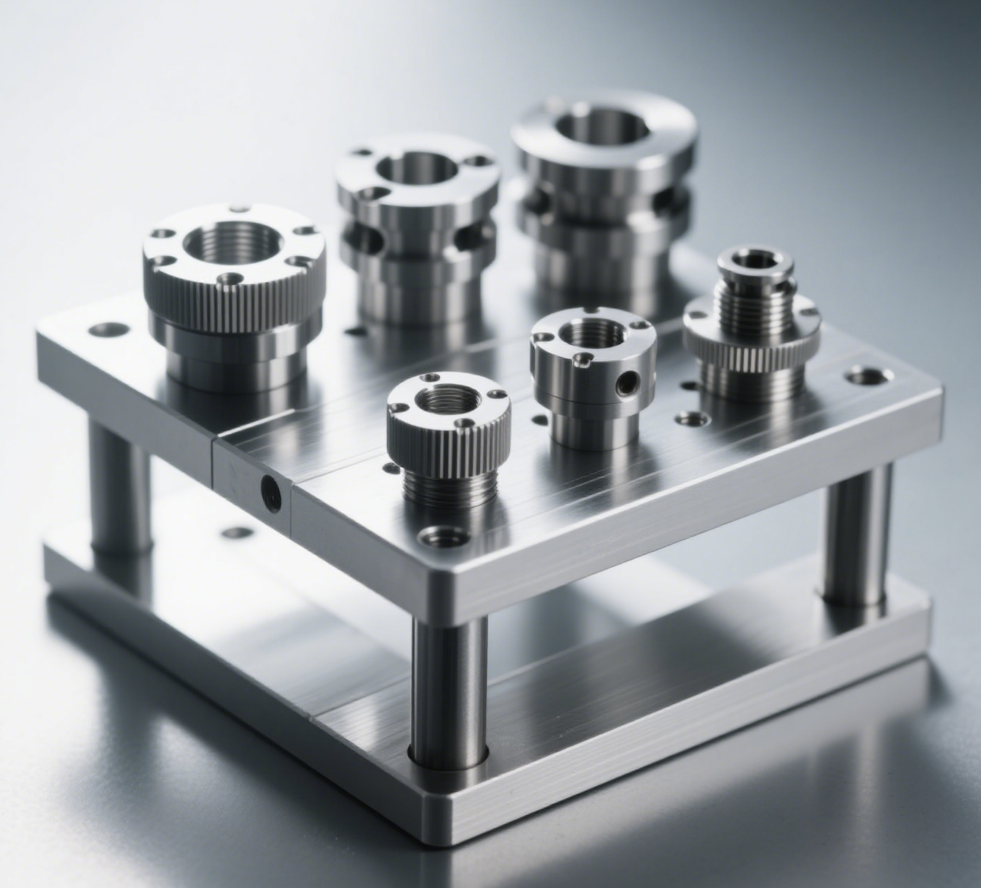 Industrial Hardware Accessories Stainless Steel Aluminum Brass Precision CNC Machining Turning Milling Parts Manufacturer