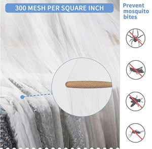 Moustiquaire de lit suspendue en forme de cône pour enfants, filet décoratif en maille fine pour chambre de princesse, idéal pour chambre de filles - Product Image 5