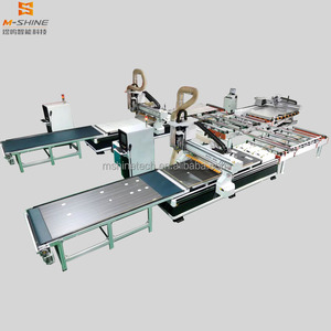 Máy Cắt CNC Một Ổ Đĩa Hai Bộ Định Tuyến Cnc Atc Để Chế Biến Gỗ Đồ Nội Thất Máy Định Tuyến Gỗ Cnc Atc - Product Image 1