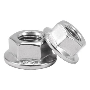 Écrous à bride Tong Ming en acier inoxydable 304 316, têtes hexagonales polies M3 à M20, usinés CNC, norme nationale - Product Image 5
