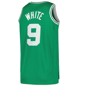 2025 Hommes Boston # 9 maillots de basket-ball personnalisés en jersey blanc, chemises brodées, uniformes pour jeunes, vêtements de sport avec logos - Product Image 2