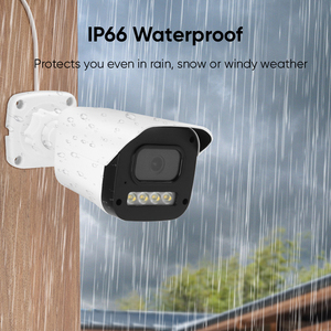 Bốn kênh Bullet DVR Camera đầy đủ màu sắc tầm nhìn ban đêm cố định tập trung 5MP hai chiều âm thanh - Product Image 6