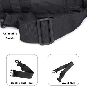 Spoir chiến thuật sling Túi Rover Vai Ba lô Molle hệ thống không thấm nước EDC túi thời trang Polyester thiết kế - Product Image 6