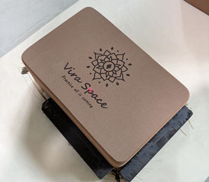 Brique de yoga personnalisée avec logo, 260g, 369 pouces, exercice, entraînement, fitness, gym, antidérapante, EVA, marron, bloc de yoga, accessoires de Pilates - Product Image 5