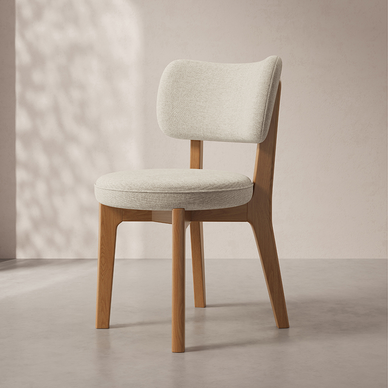 Light Walnut+cotton and linen