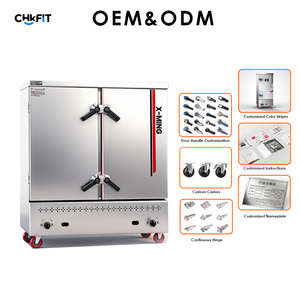 Cuiseur à riz au gaz commercial CFT |   Appareil de cuisson à la vapeur multifonction en acier inoxydable pour usage industriel et culinaire - Product Image 2