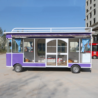 Nouveauté 2025, vente en gros d'usine, vente chaude, salon de coiffure mobile électrique, camion de barbier, remorque, boutique, chariot