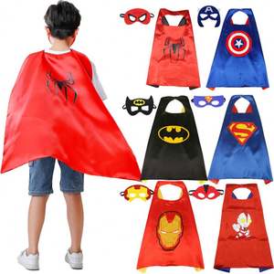 Cape de héros pour spectacle d'Halloween pour enfants, cape pour adultes - Product Image 2