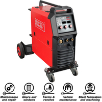Machine à souder à l'arc à fil fourré PERFECT POWER MIG/MAG IGBT INVERTER MIG-200T MMA SPOOL GUN 2T/4T VRD CONTRÔLE INTELLIGENT FIL FOURGÉ