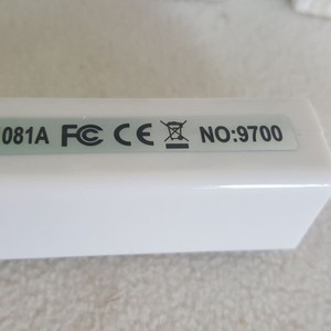 QTS1081B การ์ดเครือข่ายไร้สายยูเอสบีสำหรับแล็ปท็อปพร้อมรุ่นสายเคเบิลสีขาวชิป 9700 - Product Image 3