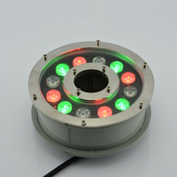 IP68 étanche en acier inoxydable RGBW Dimmable 12V LED fontaine buse piscine lumières pour paysage et piscine utilisation sous-marine