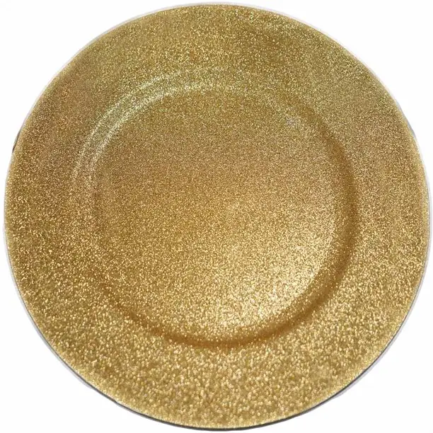 Reusable Acrylic Plastic Plates Vintage Silver Wedding Banquets Wholesale Good Quality Fashion Charger Plates