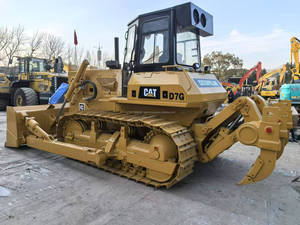 รถเกลี่ยดินสำหรับทำเหมืองใช้เป็นหนอนผีเสื้อ D7H รถปราบดิน CatD7R มือสอง100% ชั่วโมงการทำงานต่ำจากญี่ปุ่น - Product Image 4