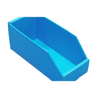 En gros Personnalisé Corflut Pliable Empilable En Plastique Entrepôt De Stockage Cueillette Boîtes Bacs Snap Boîte De Rangement Pliable