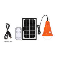 Ampoules solaires Alimenté Solaire Camping Lumière Lampes pour Extérieur Intérieur Poulailler et Tente