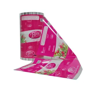 Factory custom printed paper packing folding facial tissue soft packing film