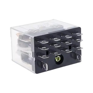 LY4NJ Relé intermedio electromagnético general HH64P Mini relé 14Pin AC10A 250V con LED DC12/24V AC220V <span class=keywords><strong>Contactos</strong></span> plateados - Product Image 3