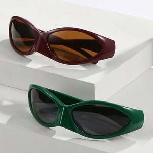 Gafas de Sol Deportivas de Moda Y2K Steampunk para Hombre y Mujer, Montura Pequeña, para Ciclismo, Venta al Por Mayor, Novedad 2022 - Product Image 3