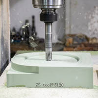 ZS TOOL 0775 PMI Plaques et blocs de moulage en polyuréthane pour outillage chimique, bois, fonderie et modélisme, pour mousse PET, PVC, PU